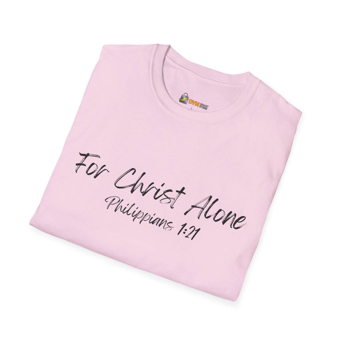 For Christ Alone- Unisex Softstyle T-Shirt
