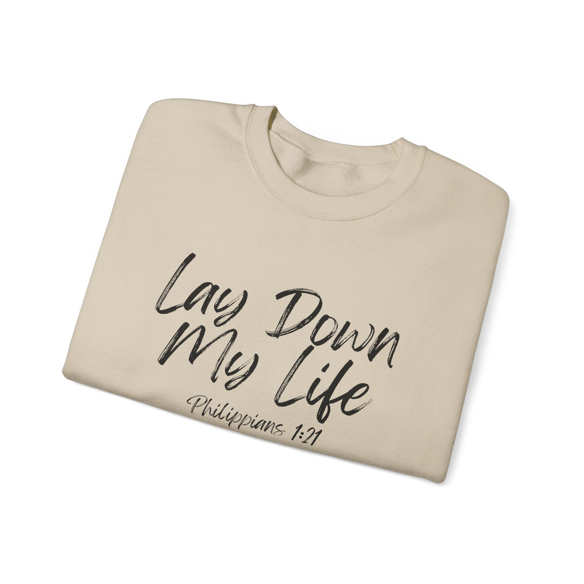 Lay Down My Life- Unisex Heavy Blend™ Crewneck Sweatshirt