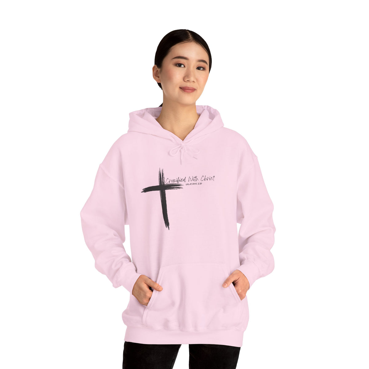 Crucified With Christ Ver.2- Unisex Heavy Blend Hoodie