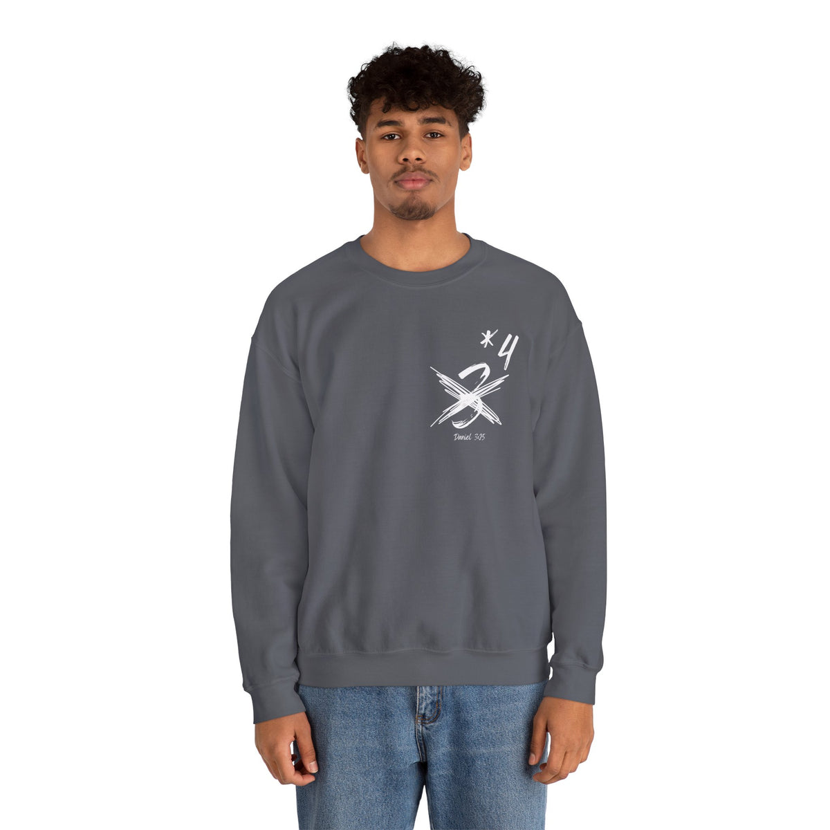 Not Just Three- Unisex Heavy Blend™ Crewneck Sweatshirt