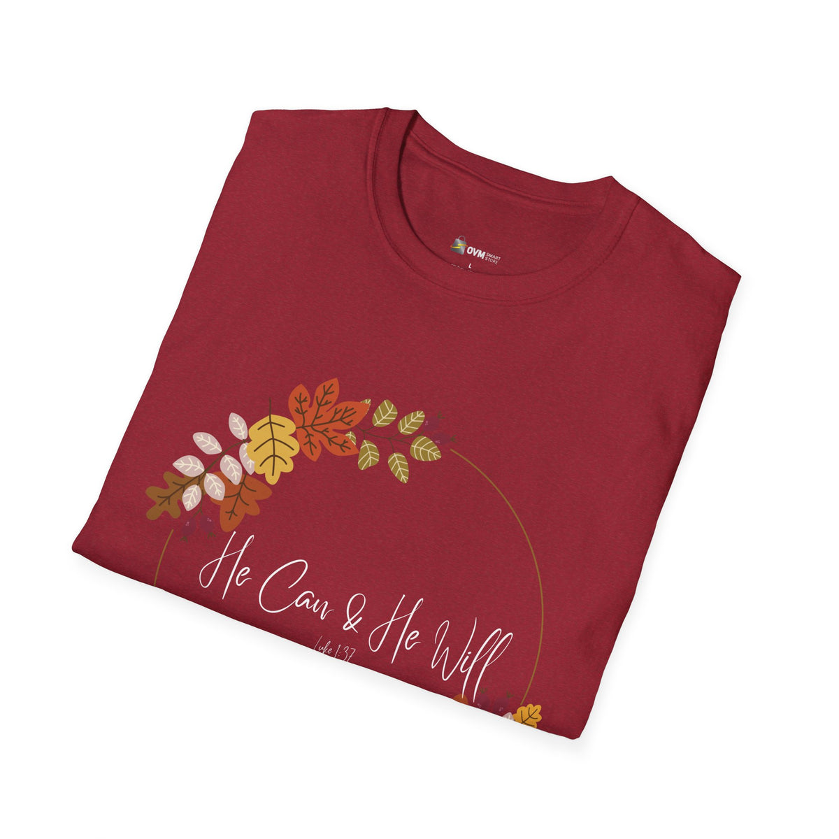 He Can & He Will | Ladies' Softstyle T-Shirt