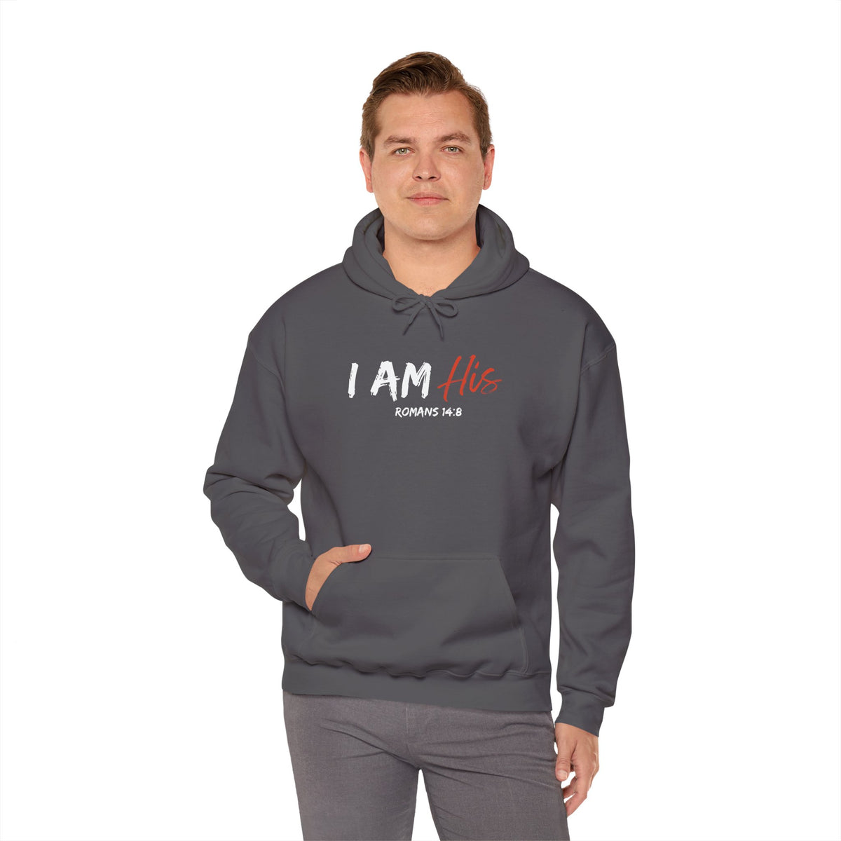 I Am His- Unisex Heavy Blend™ Hooded Sweatshirt
