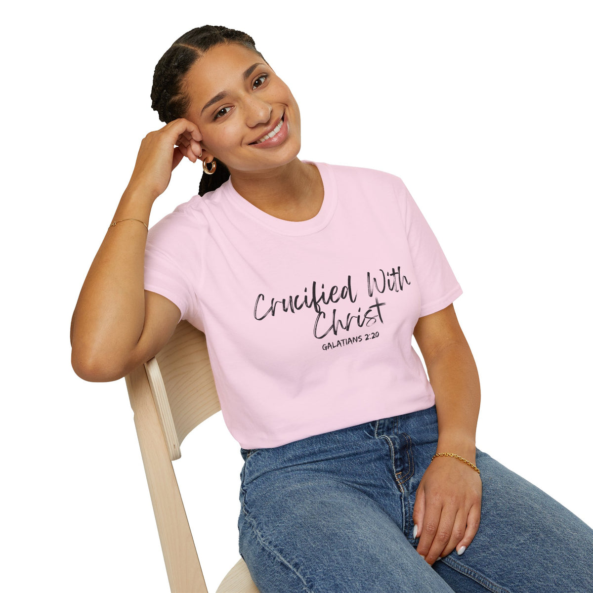 Crucified With Christ- Unisex Softstyle T-Shirt