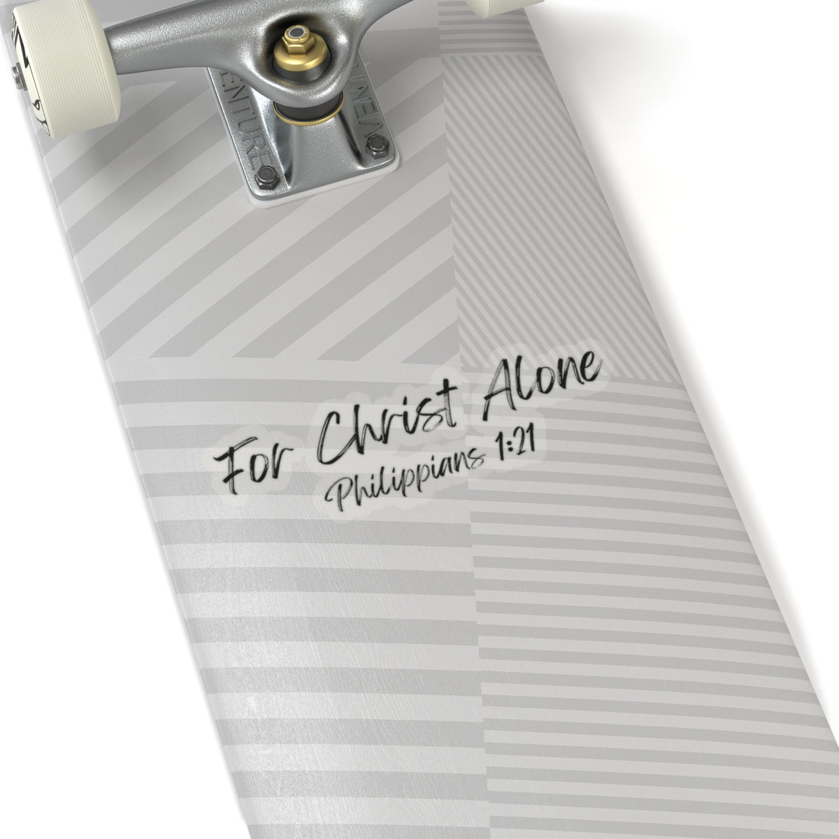 For Christ Alone- Kiss-Cut Stickers