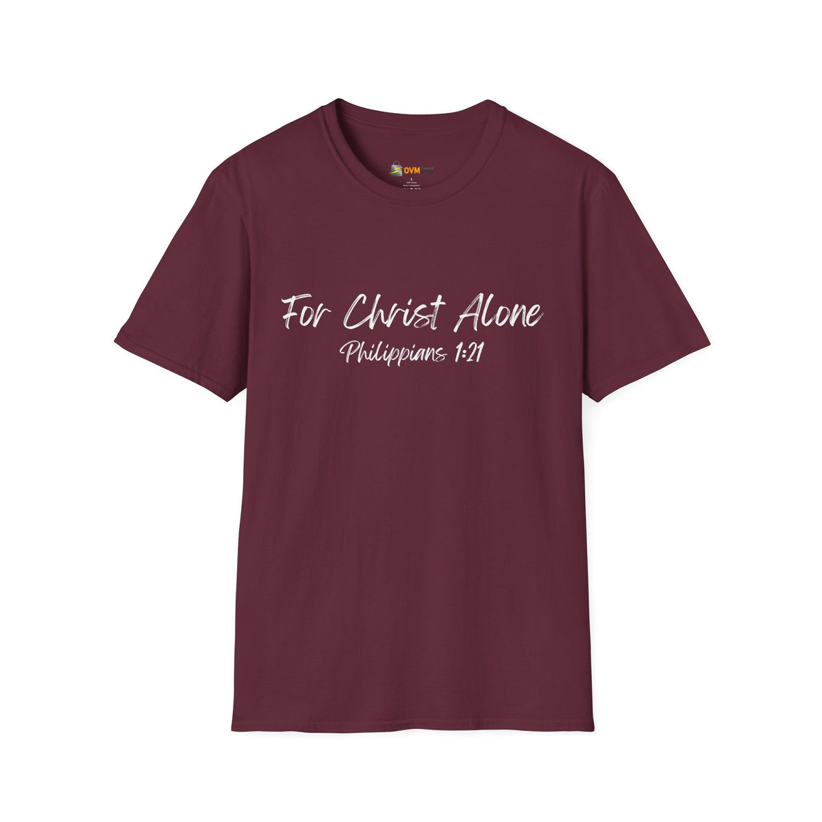 For Christ Alone- Unisex Softstyle T-Shirt