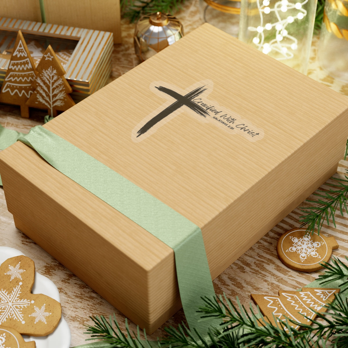 Crucified With Christ Ver.2- Kiss-Cut Stickers