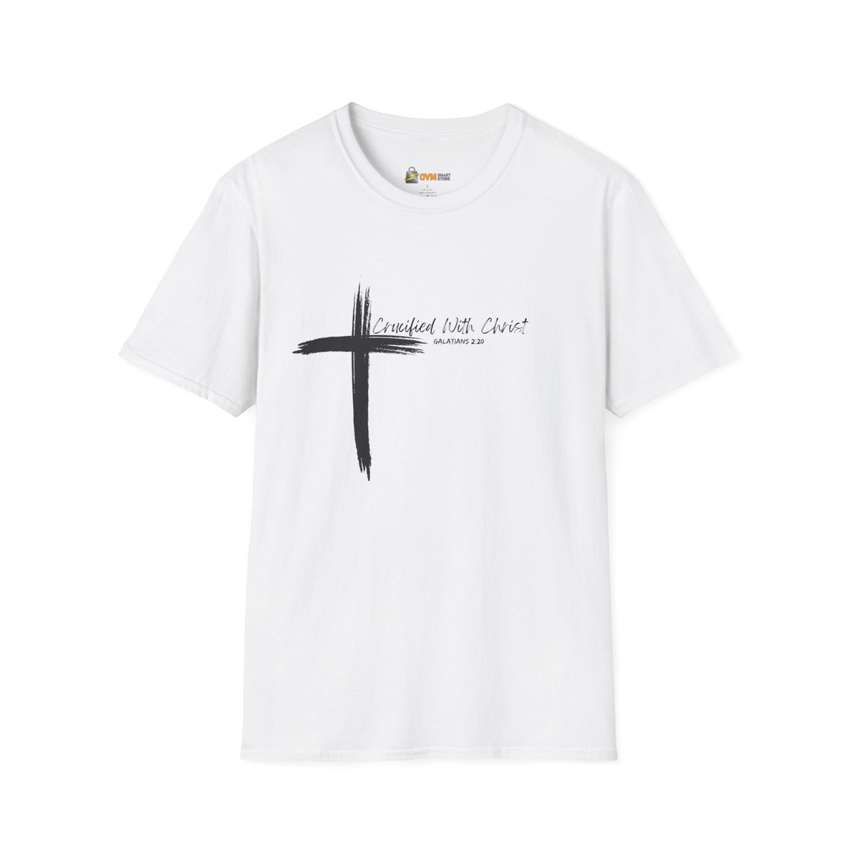 Crucified With Christ Ver.2- Unisex Softstyle T-Shirt