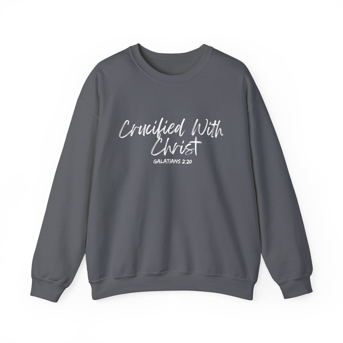 Crucified With Christ- Unisex Heavy Blend™ Crewneck Sweatshirt