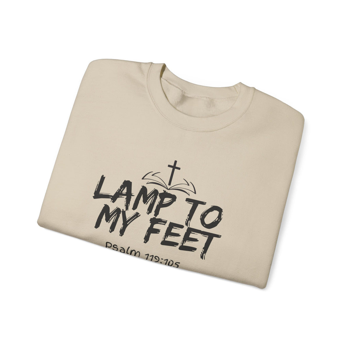 Lamp To My Feet- Unisex Heavy Blend™ Crewneck Sweatshirt