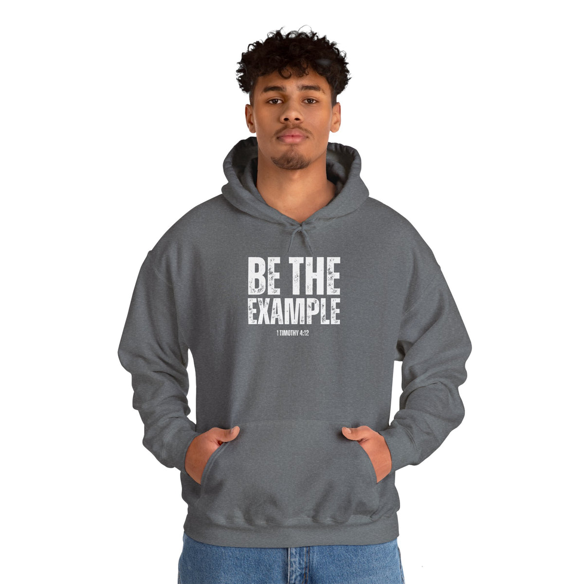 "Be The Example" Unisex Heavy Blend™ Hooded Sweatshirt