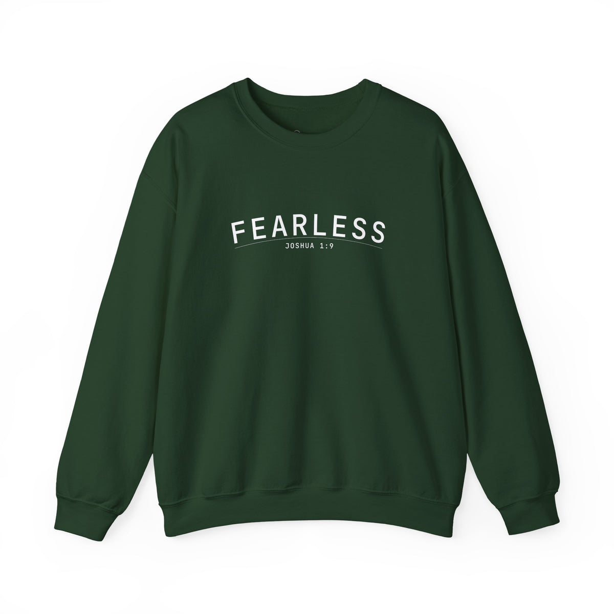 Fearless Christian Sweatshirt – Joshua 1:9 Wear Your Faith