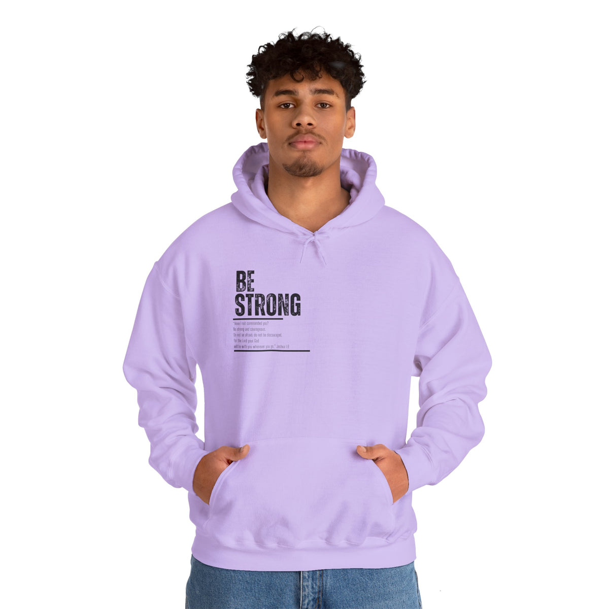 "Be Strong" Unisex Heavy Blend™ Hooded Sweatshirt