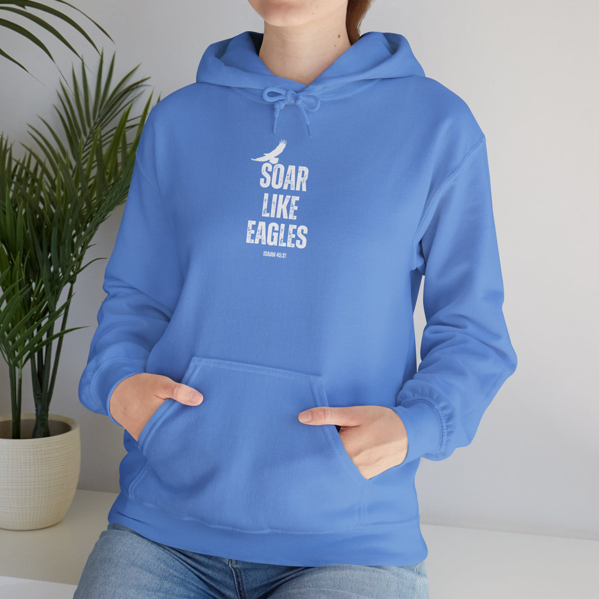 Soar Like Eagles Unisex Heavy Blend™ Hooded Sweatshirt