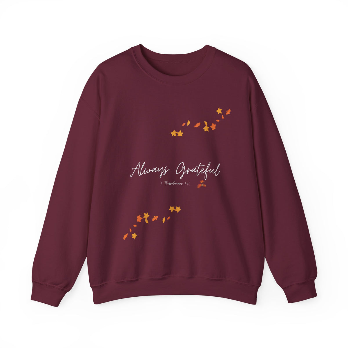 Always Grateful | Ladies' Heavy Blend™ Crewneck Sweatshirt