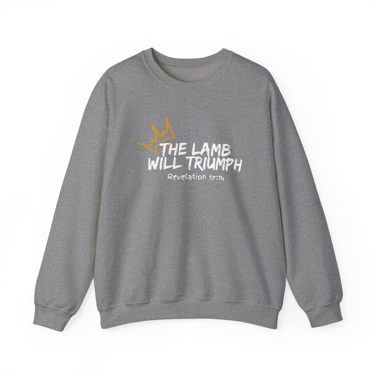 The Lamb Will Triumph Ver.2- Unisex Heavy Blend™ Crewneck Sweatshirt