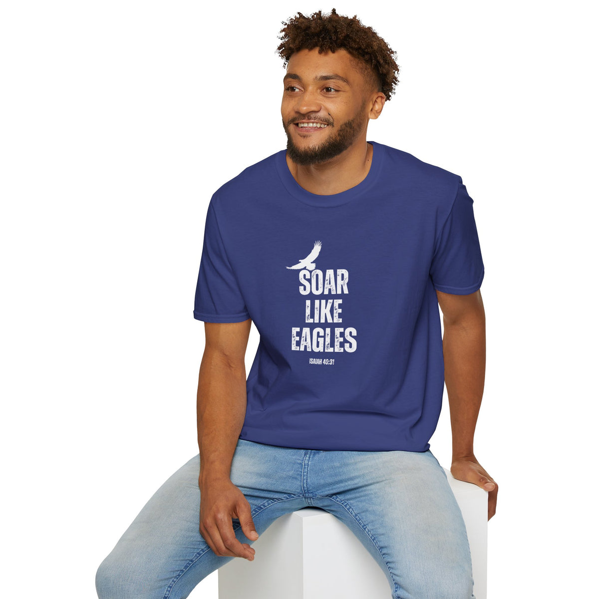 Soar Like Eagles- Unisex Softstyle T-Shirt