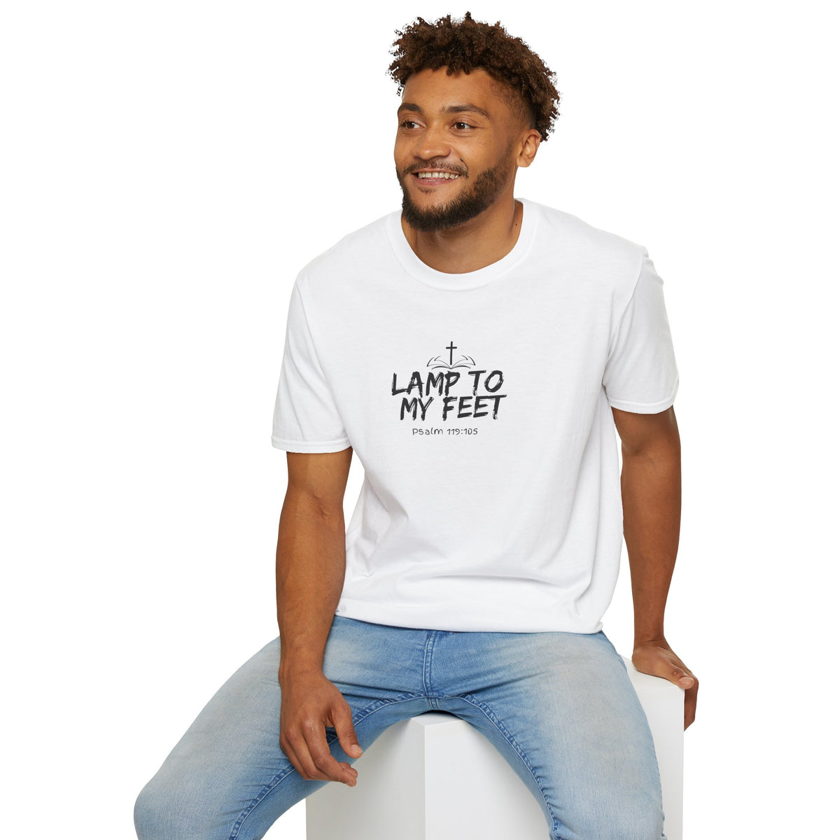 Lamp To My Feet- Unisex Softstyle T-Shirt