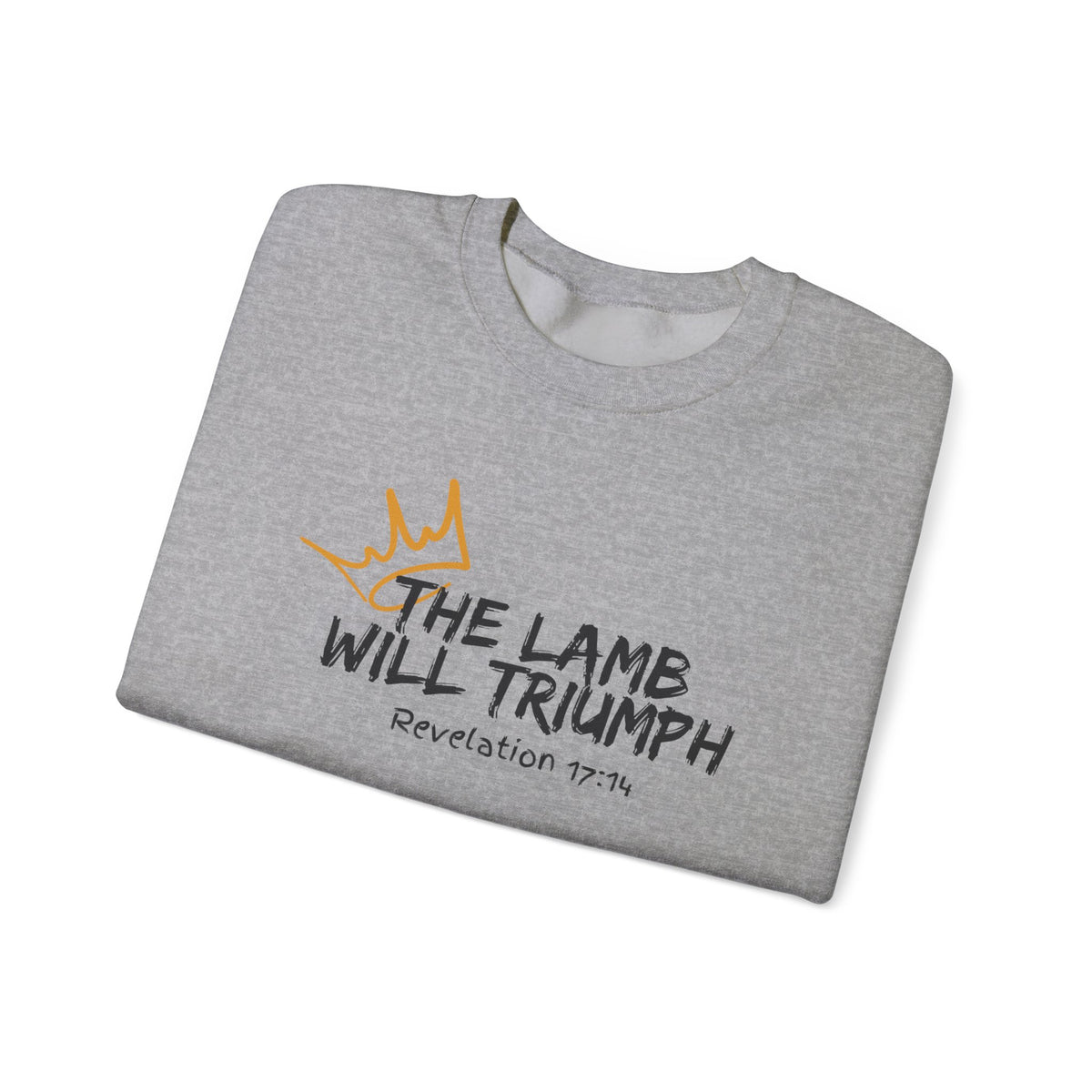 The Lamb Will Triumph Ver.2- Unisex Heavy Blend™ Crewneck Sweatshirt