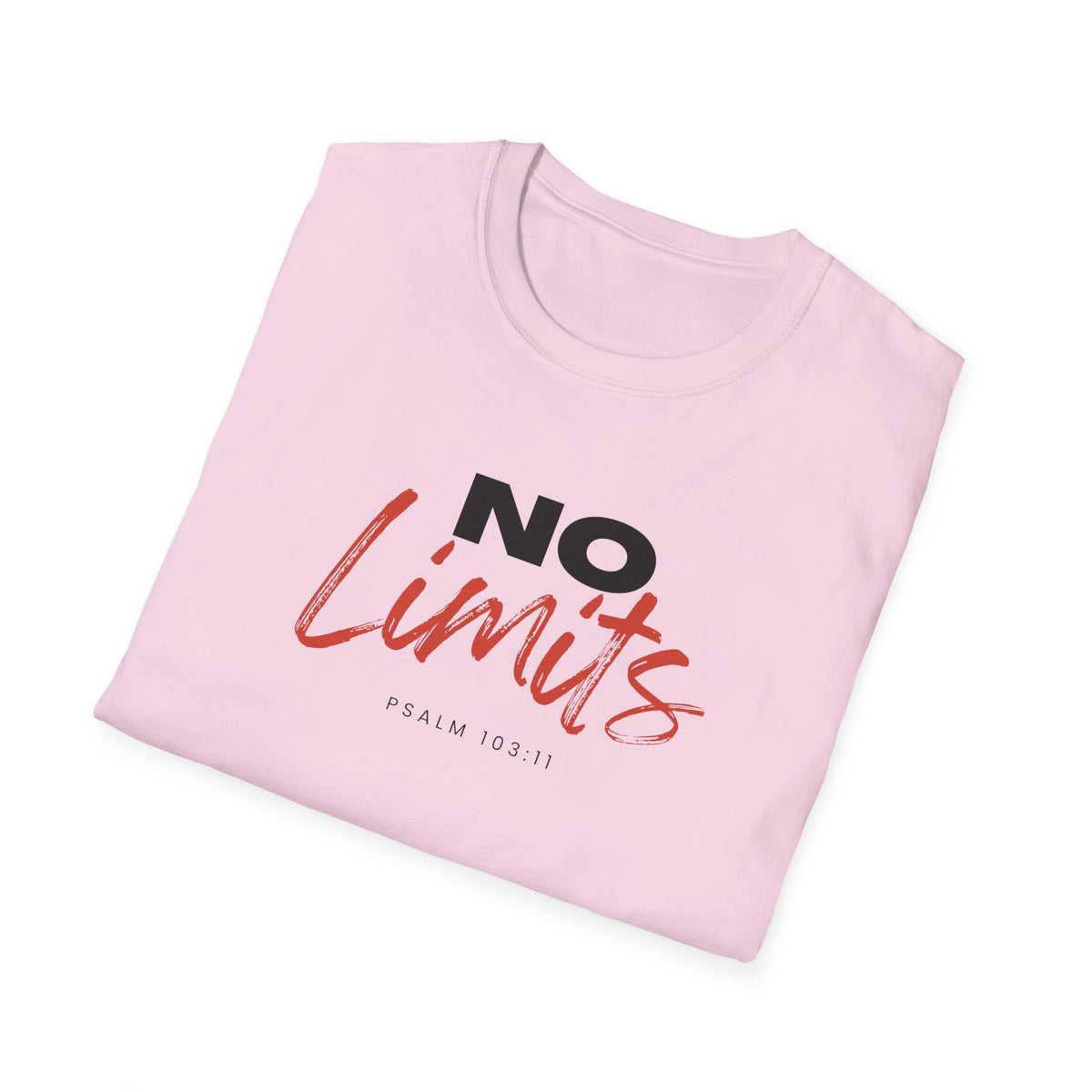 "No Limits" Unisex Softstyle T-Shirt