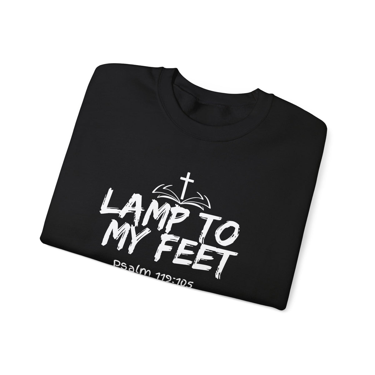 Lamp To My Feet- Unisex Heavy Blend™ Crewneck Sweatshirt