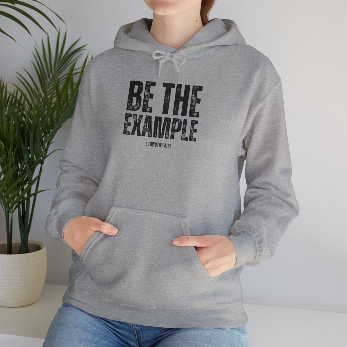 "Be The Example" Unisex Heavy Blend™ Hooded Sweatshirt