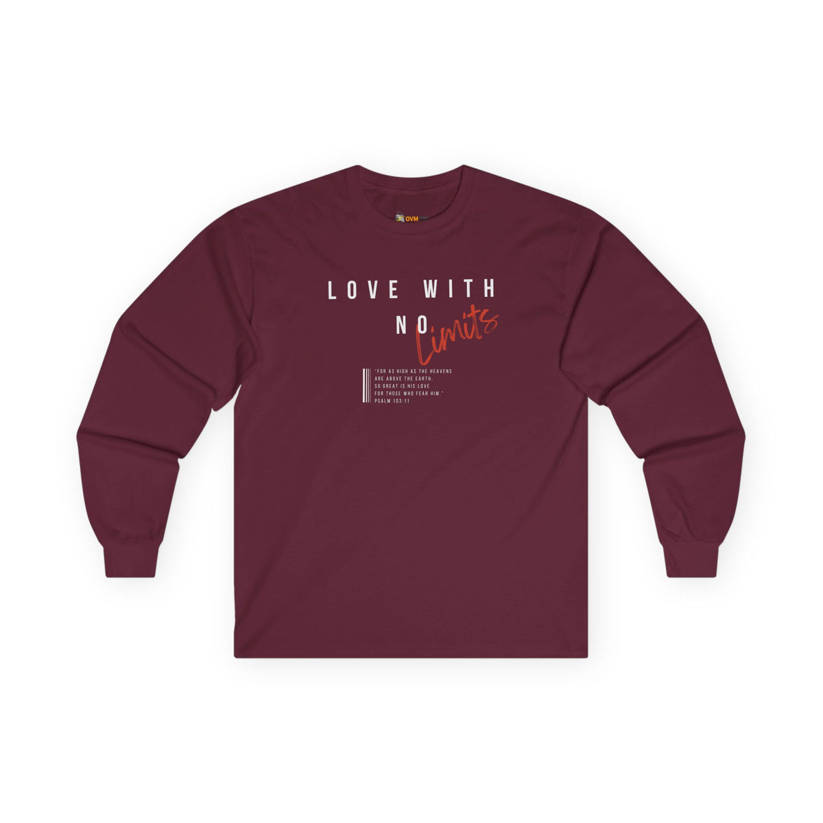 Love With No Limits- Unisex Ultra Cotton Long Sleeve Tee