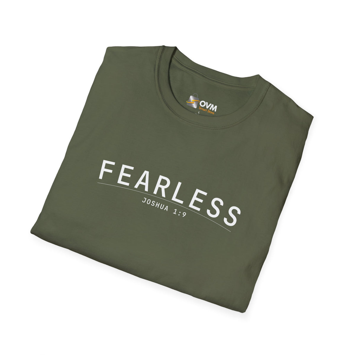 Fearless Christian T-Shirt – Joshua 1:9 Faith Apparel