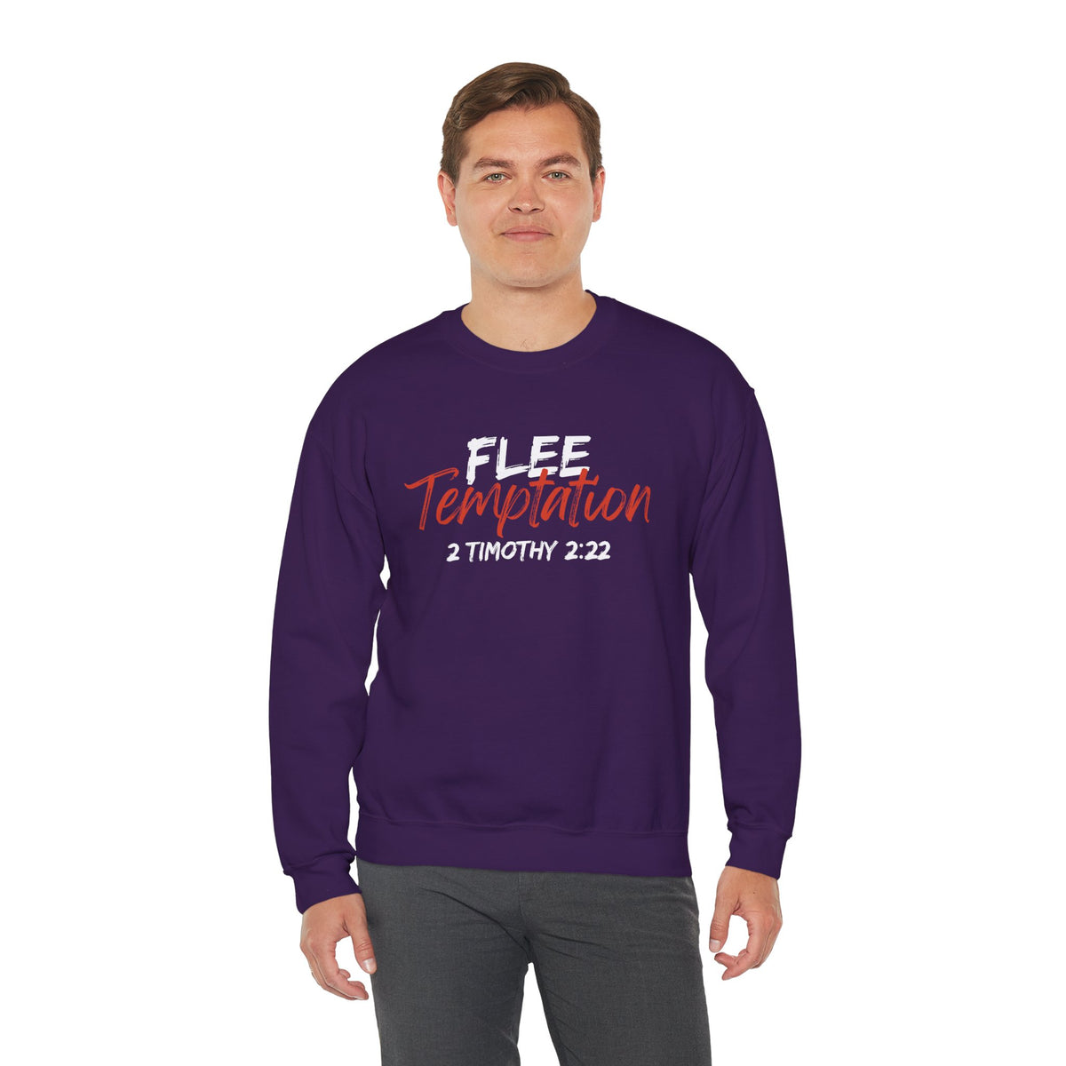 Flee Temptation- Unisex Heavy Blend™ Crewneck Sweatshirt