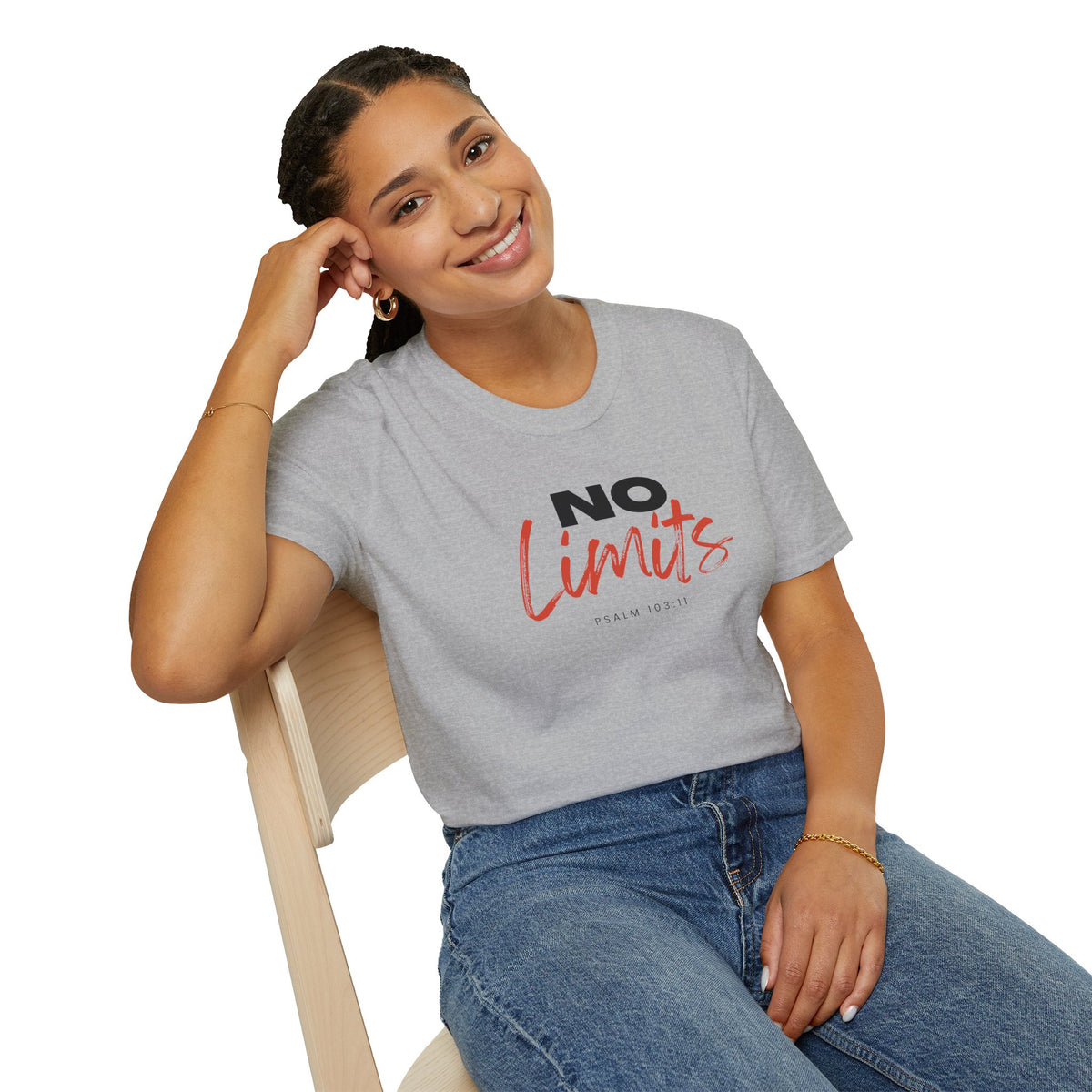 "No Limits" Unisex Softstyle T-Shirt