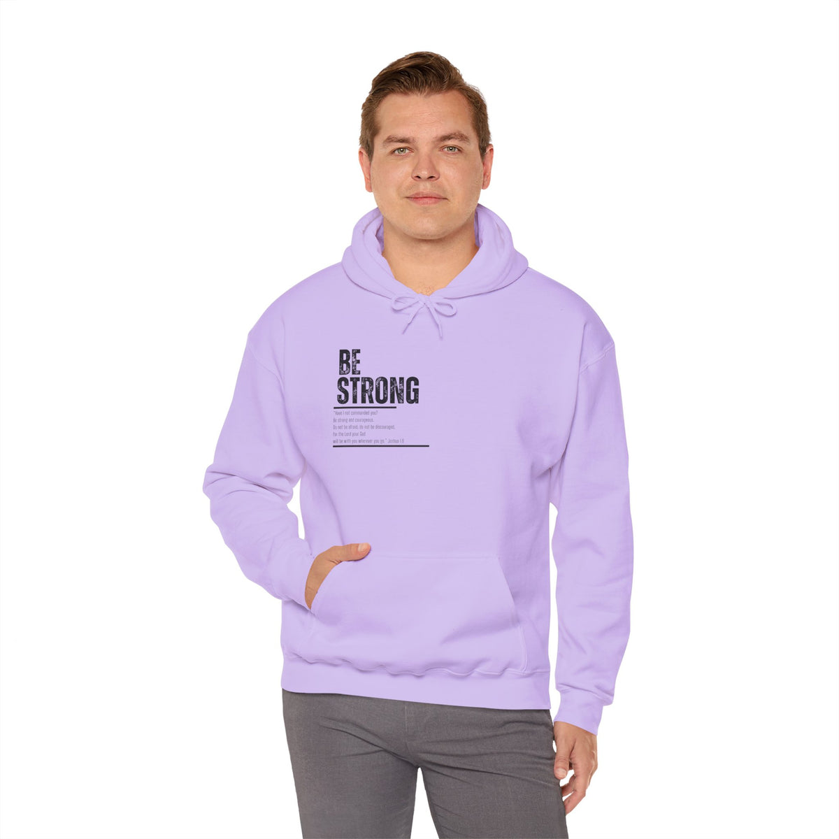 "Be Strong" Unisex Heavy Blend™ Hooded Sweatshirt