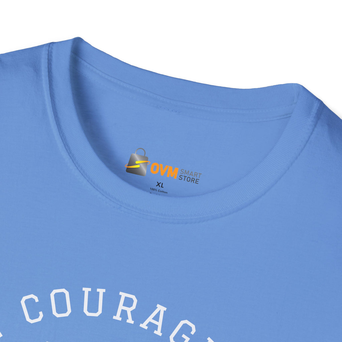 Be Courageous Unisex Softstyle T-Shirt