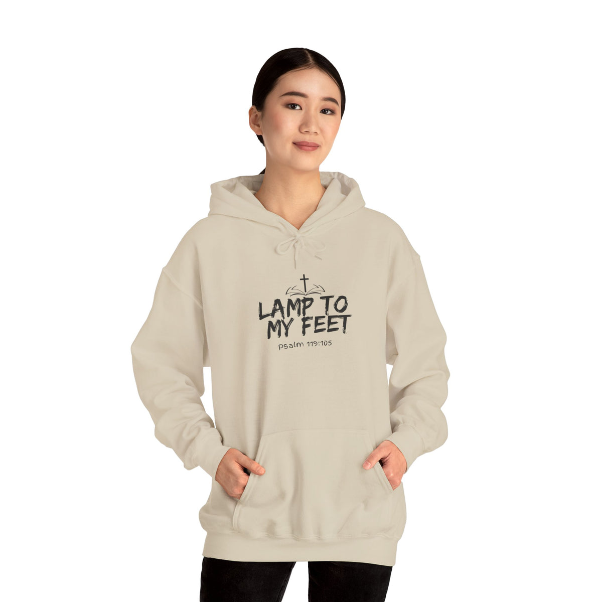 "Lamp To My Feet" Unisex Heavy Blend™ Hooded Sweatshirt