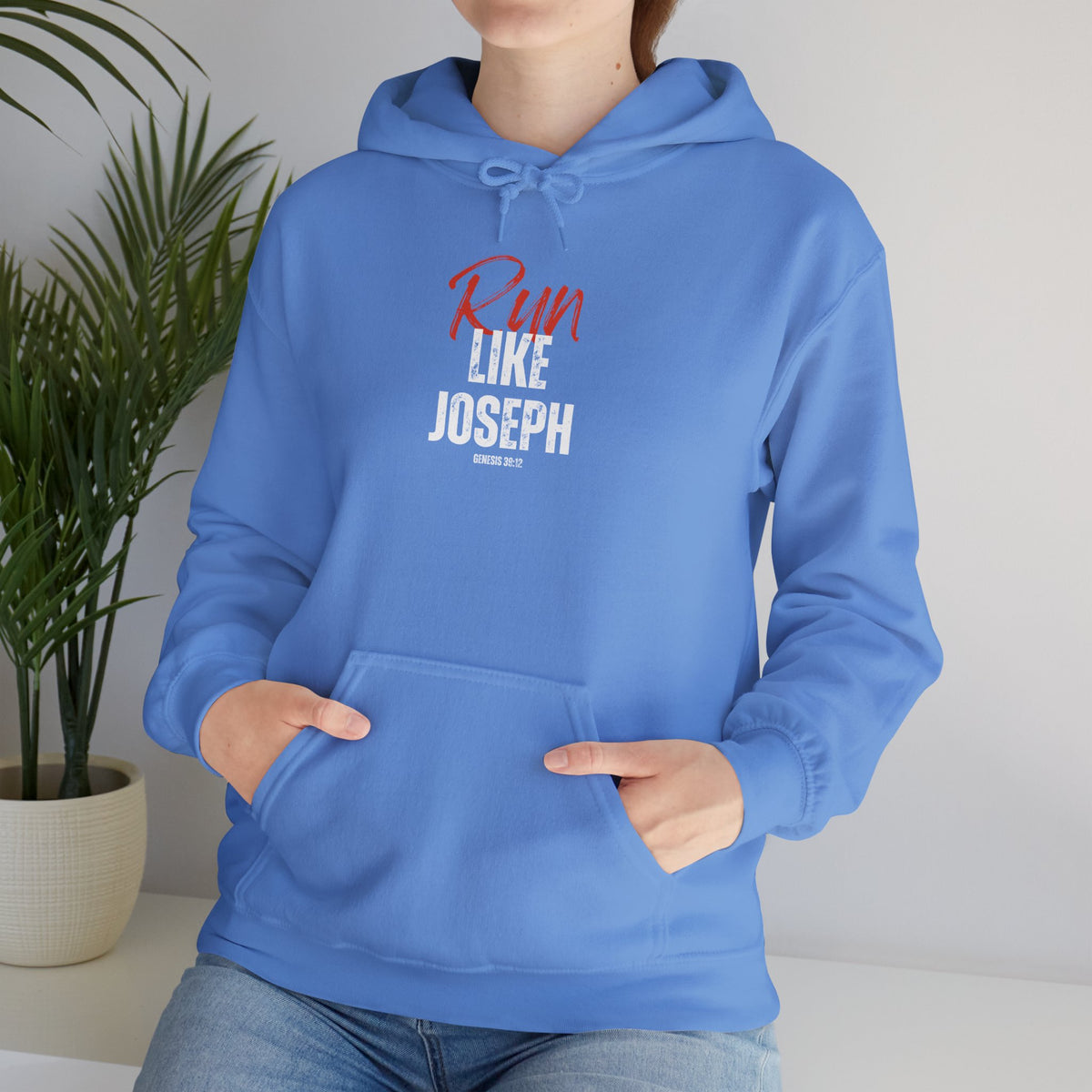 Run Like Joseph- Unisex Heavy Blend™ Hooded Sweatshirt