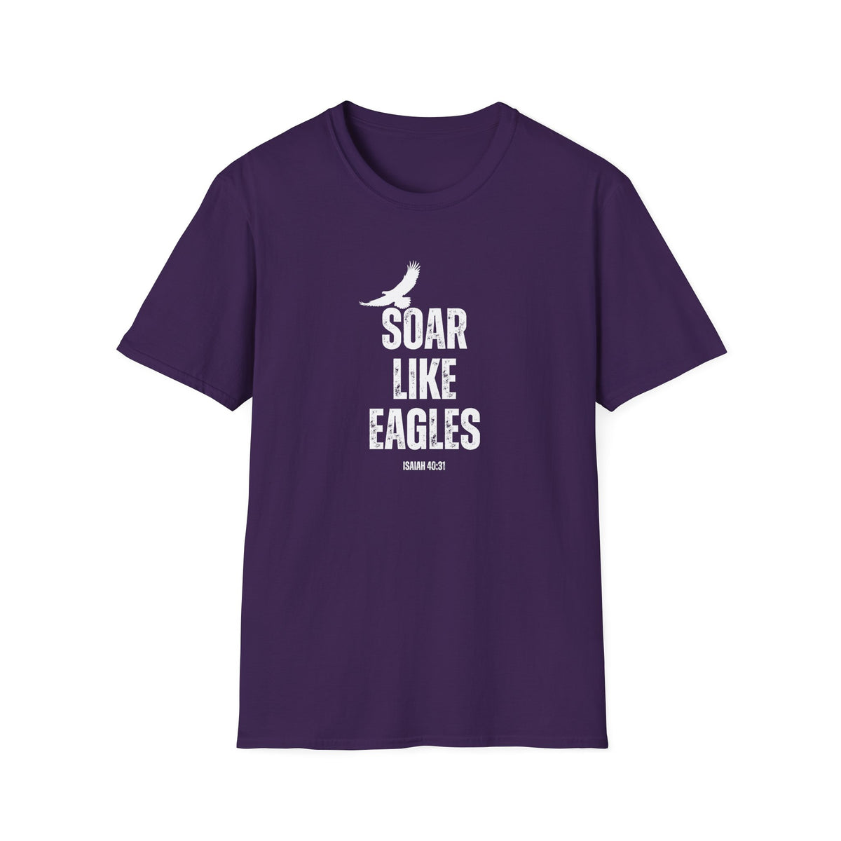 "Soar Like Eagles" Unisex Softstyle T-Shirt