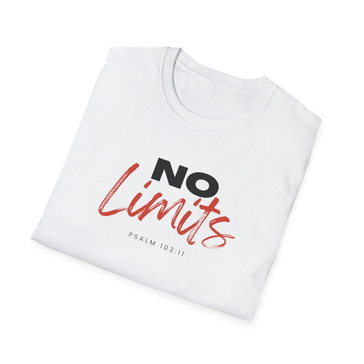 "No Limits" Unisex Softstyle T-Shirt