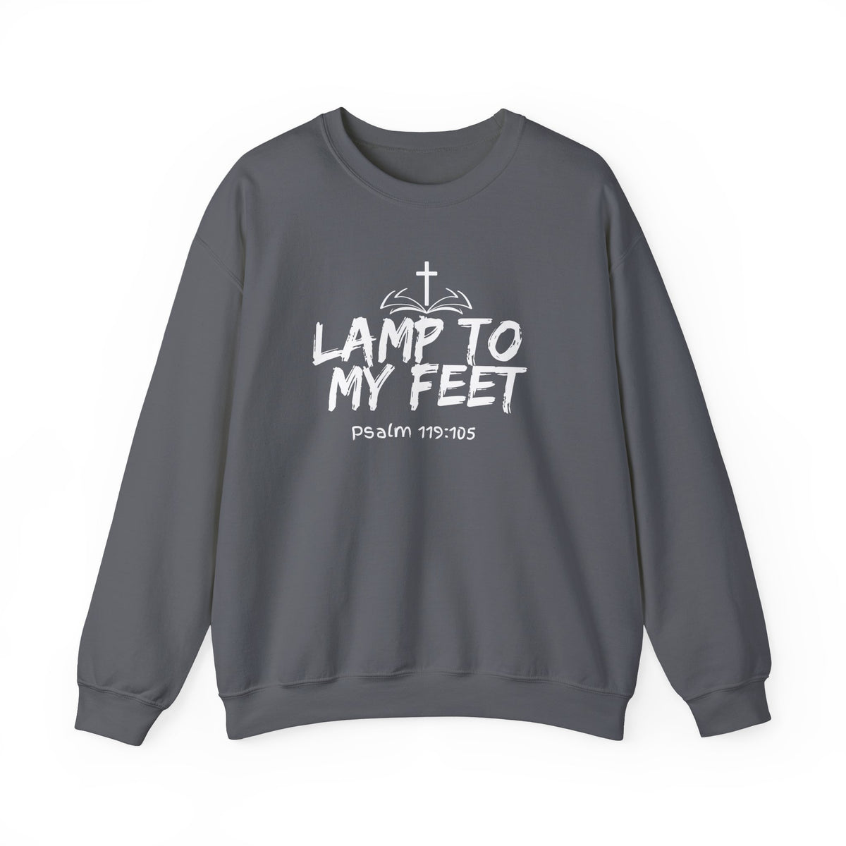 Lamp To My Feet- Unisex Heavy Blend™ Crewneck Sweatshirt