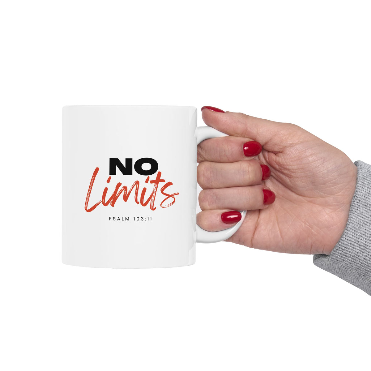 "No Limits" Ceramic Mug, (11oz, 15oz)