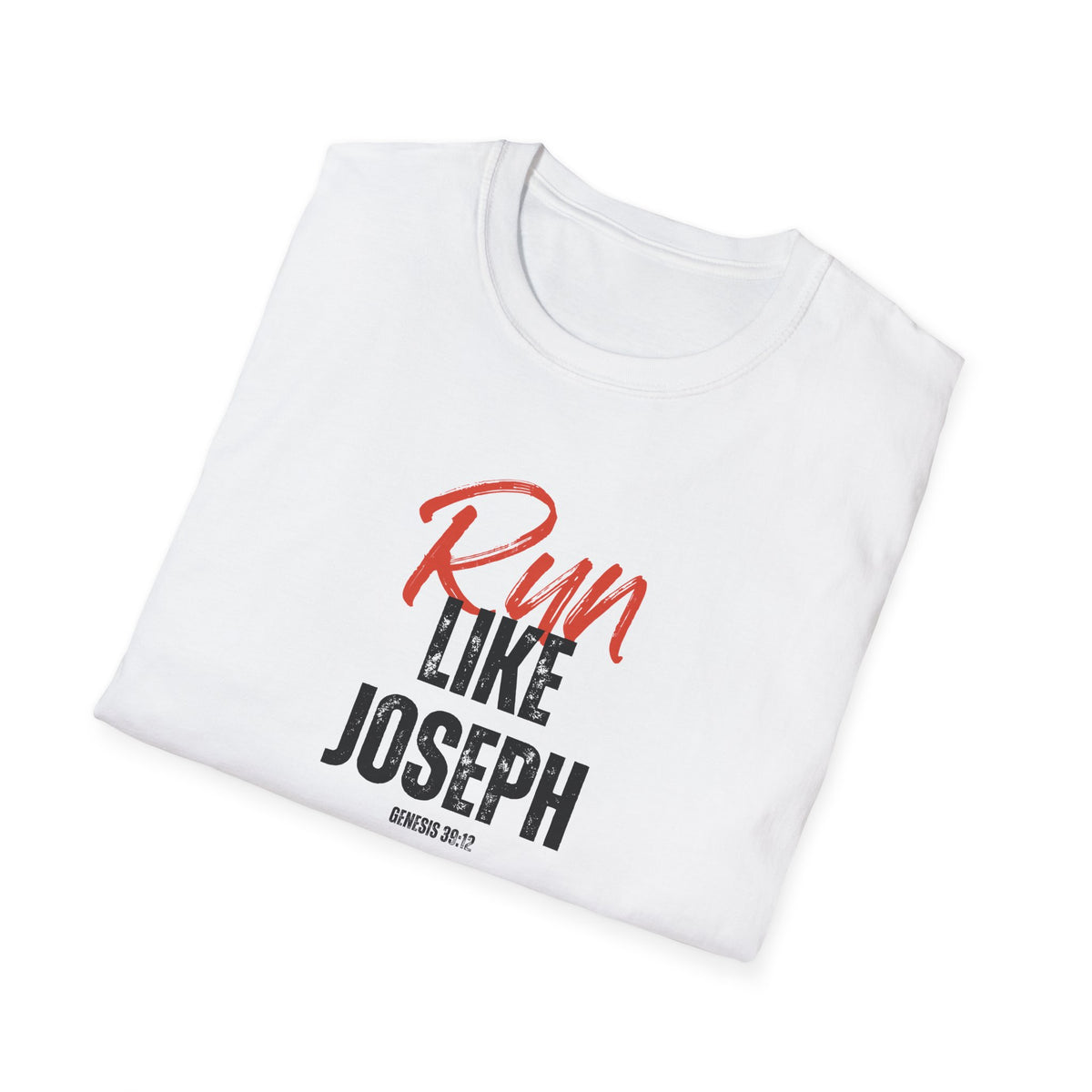 "Run Like Joseph" Unisex Softstyle T-Shirt