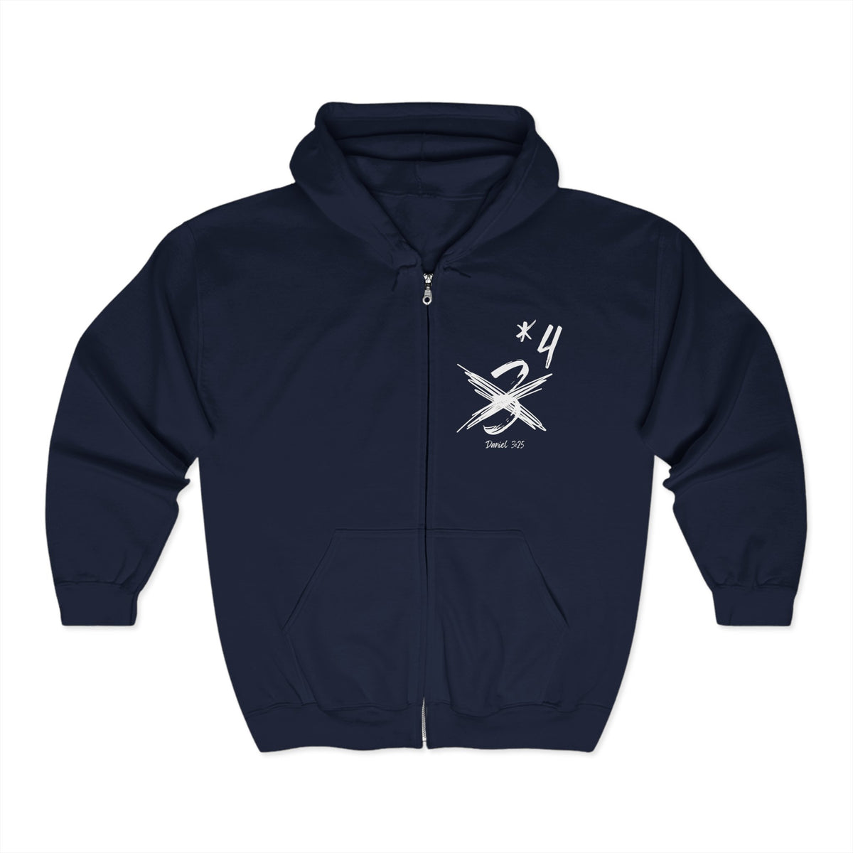 Not Just Three | Unisex Heavy Blend™ Full Zip Hooded Sweatshirt