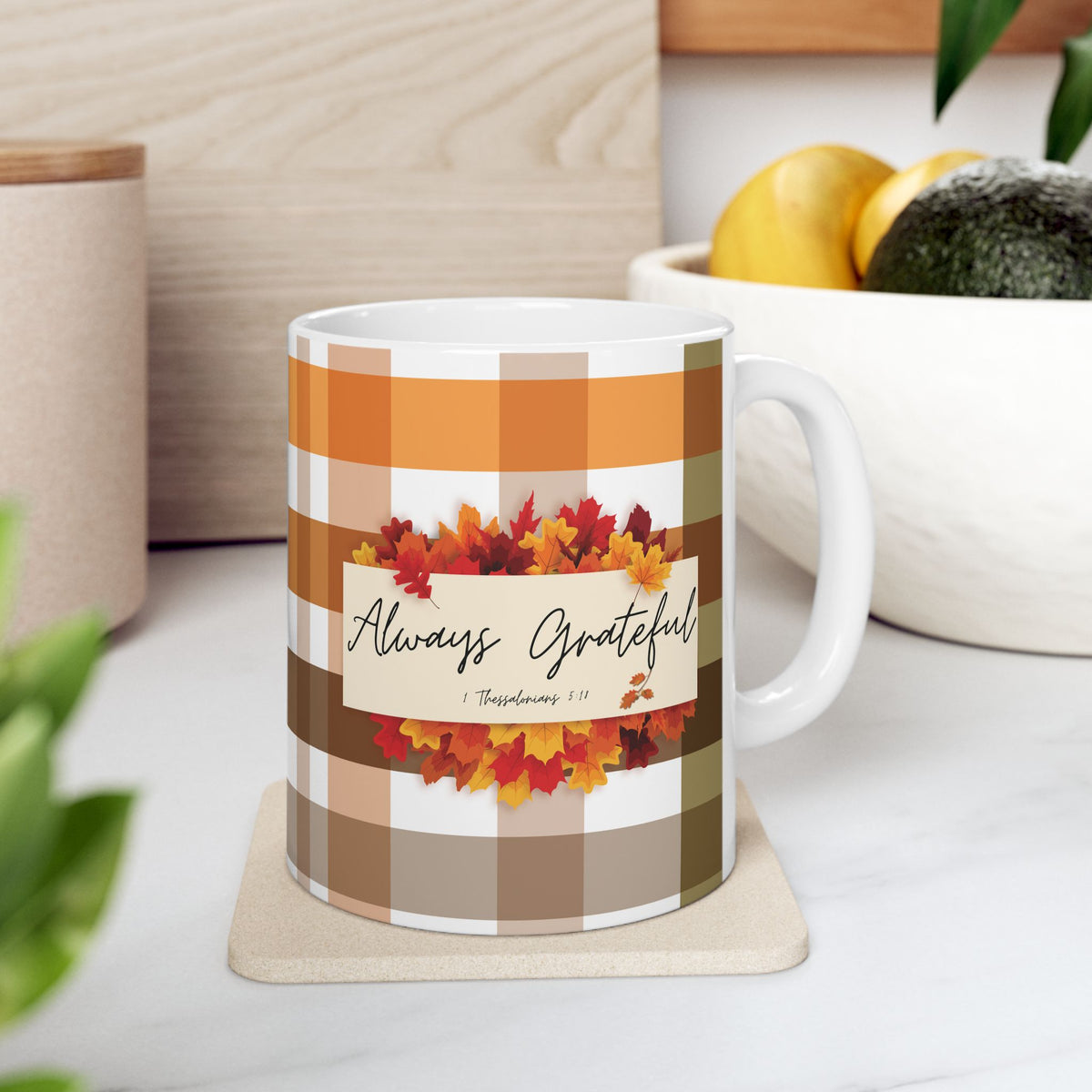 Always Grateful | Ceramic Mug, (11oz, 15oz)