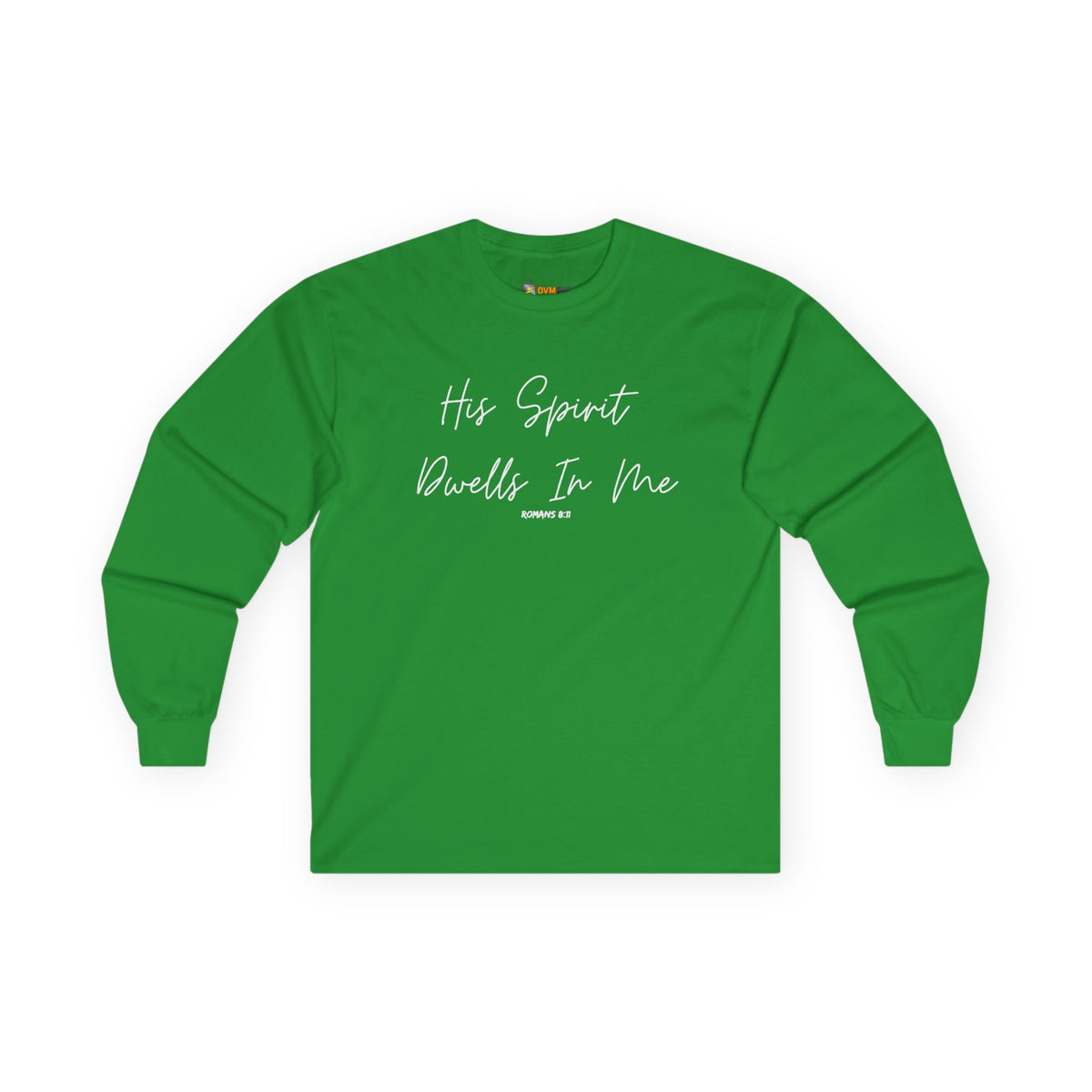 His Spirit Dwells In Me- Unisex Ultra Cotton Long Sleeve Tee