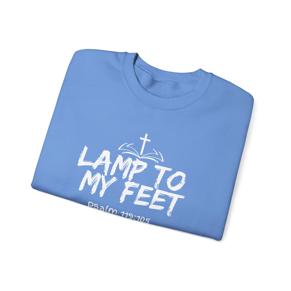 Lamp To My Feet- Unisex Heavy Blend™ Crewneck Sweatshirt