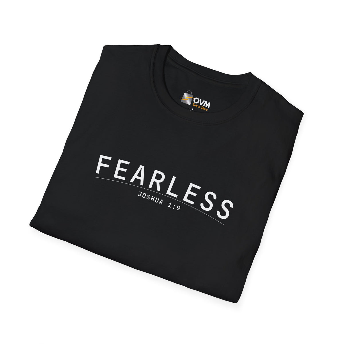 Fearless Christian T-Shirt – Joshua 1:9 Faith Apparel