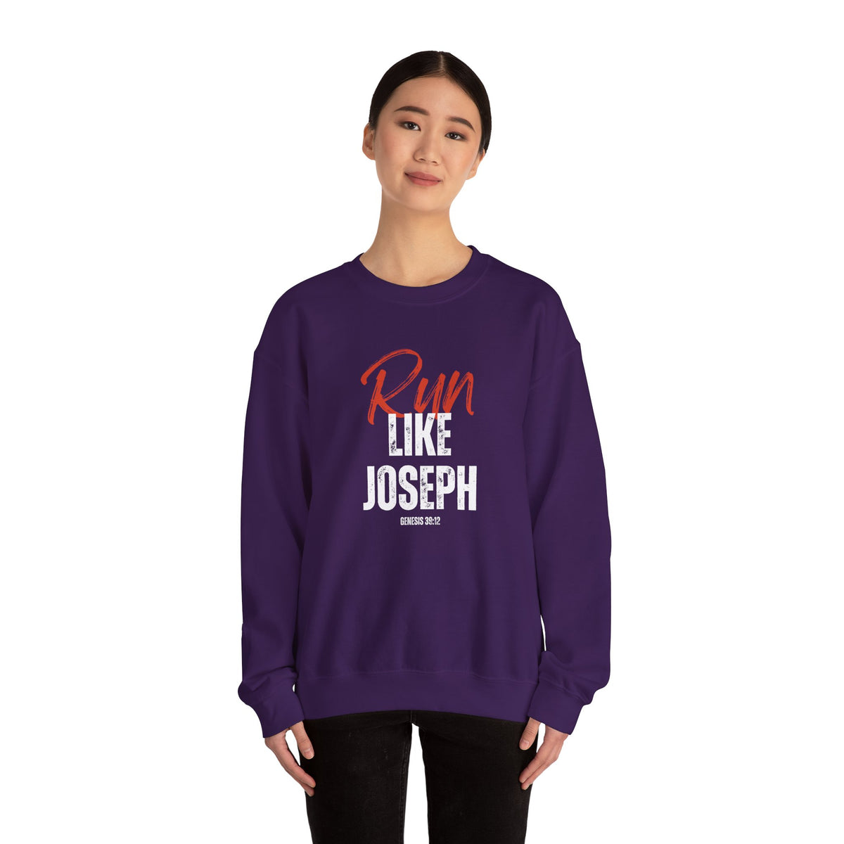 Run Like Joseph- Unisex Heavy Blend™ Crewneck Sweatshirt