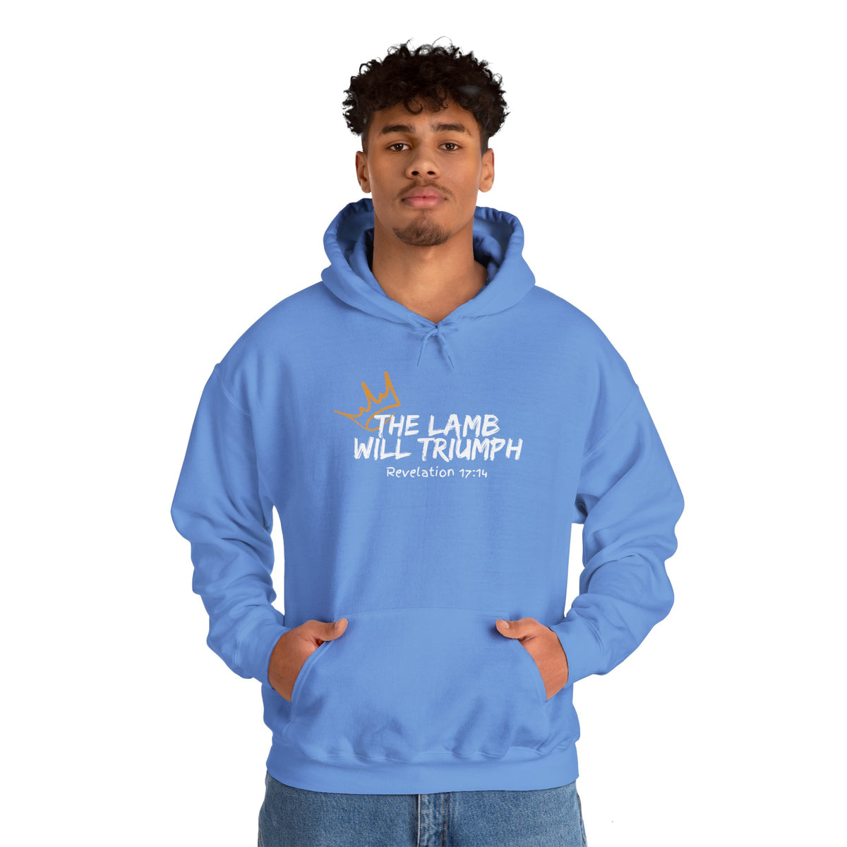 The Lamb Will Triumph Ver.2- Unisex Heavy Blend™ Hooded Sweatshirt