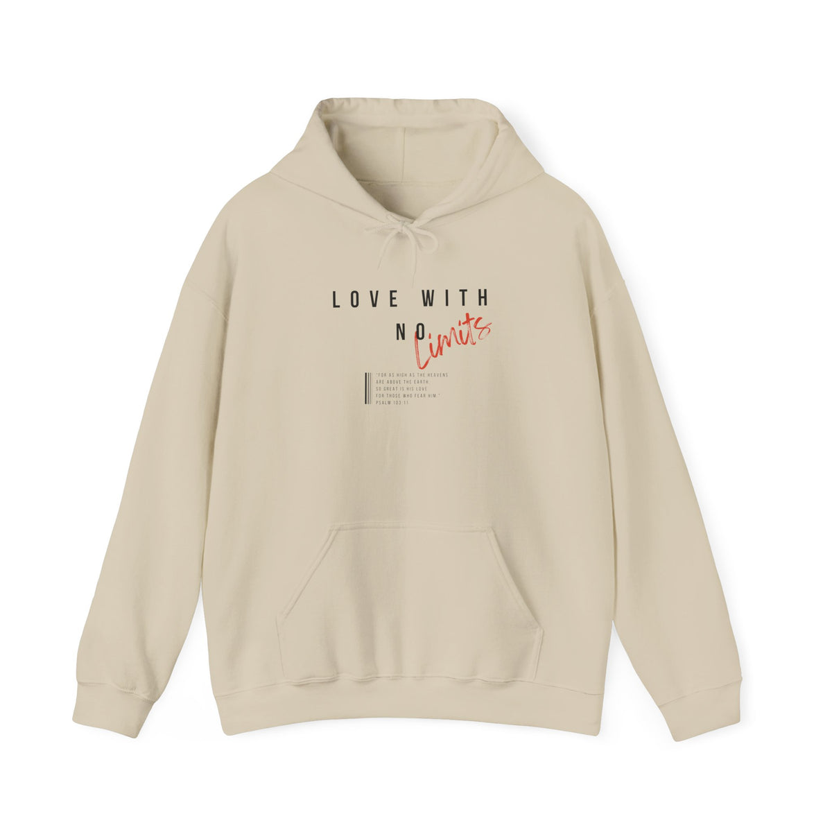 Love With No Limits- Unisex Heavy Blend™ Hooded Sweatshirt