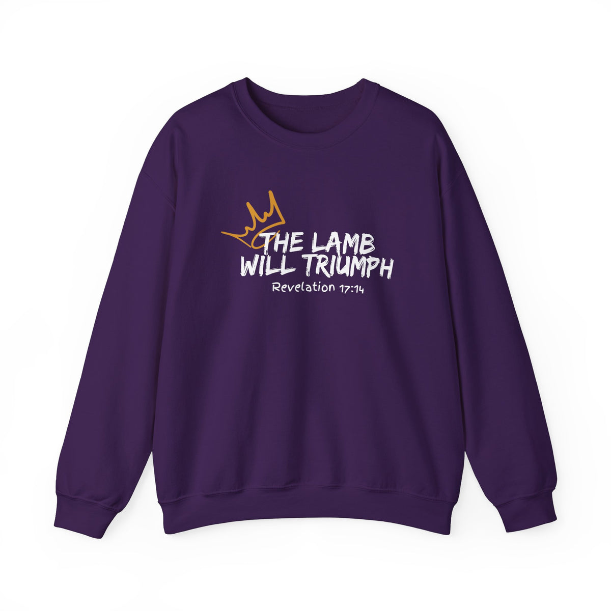 The Lamb Will Triumph- Unisex Heavy Blend™ Crewneck Sweatshirt