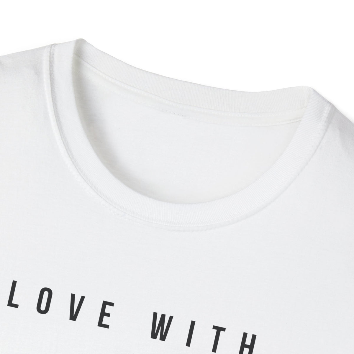 "Love With No Limits" Unisex Softstyle T-Shirt