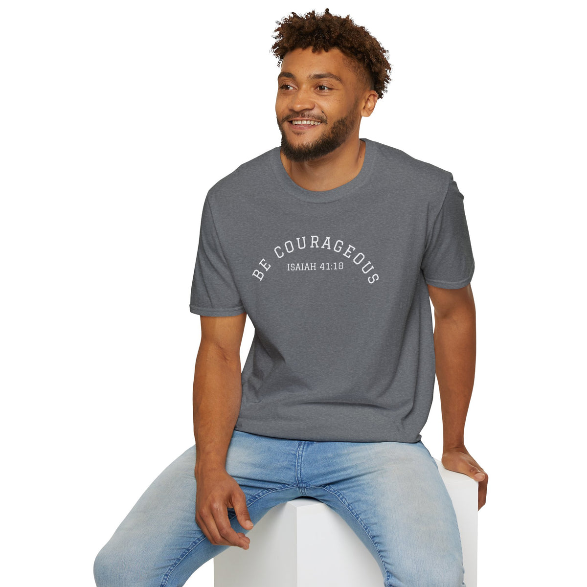 "Be Courageous" Unisex Softstyle T-Shirt