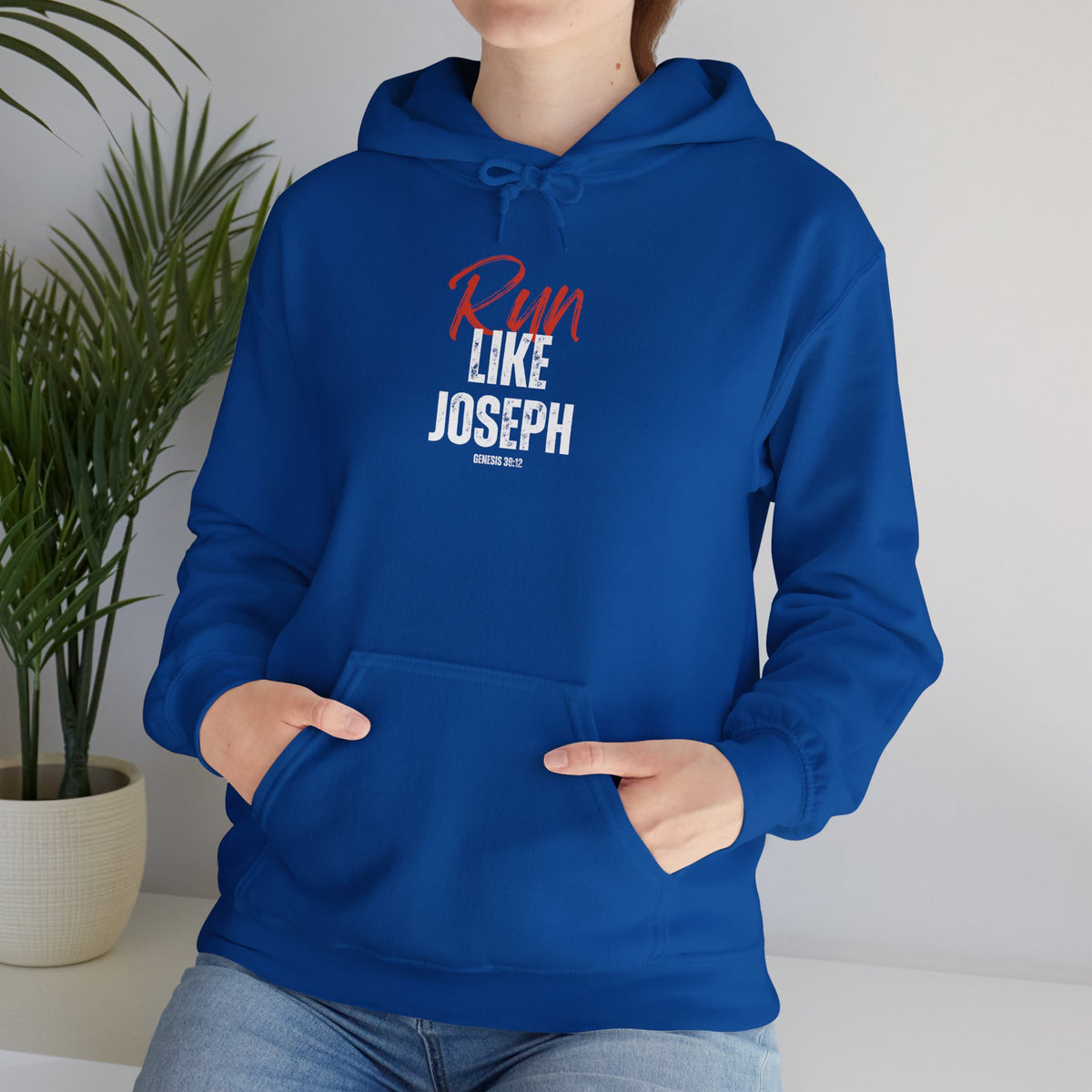 Run Like Joseph- Unisex Heavy Blend™ Hooded Sweatshirt